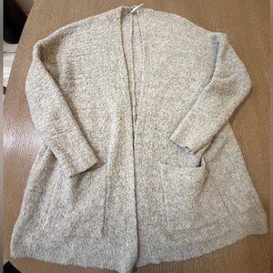 Free People Gray Cardigan